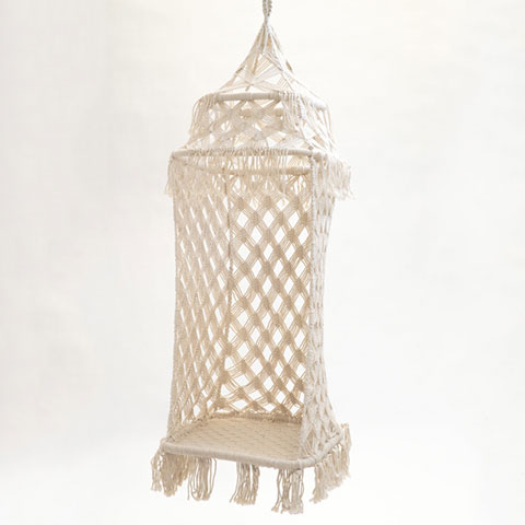 Bohemian Macrame Hanging Chair - <p style='text-align: center;'>R 550</p>