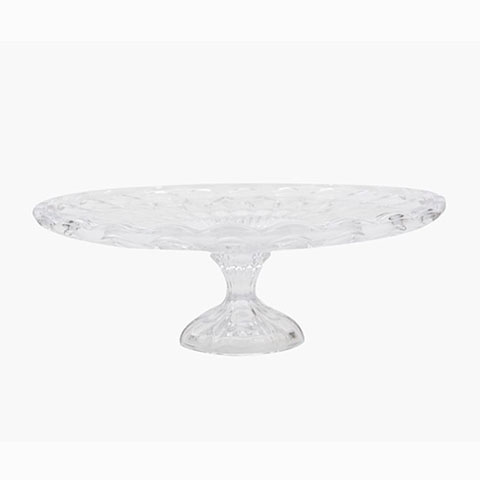 Cut Glass Cake Stand