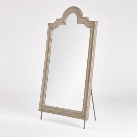 Natural Oak Floor Mirror
