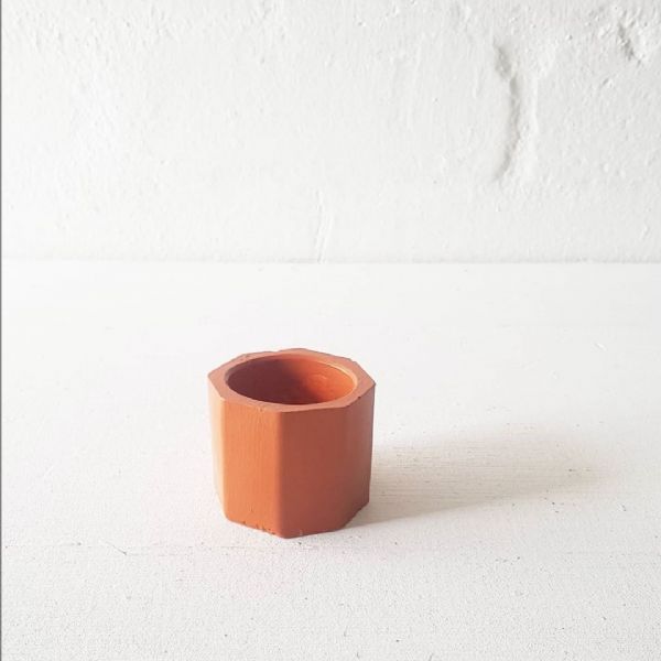 Geo Votive - Terracotta