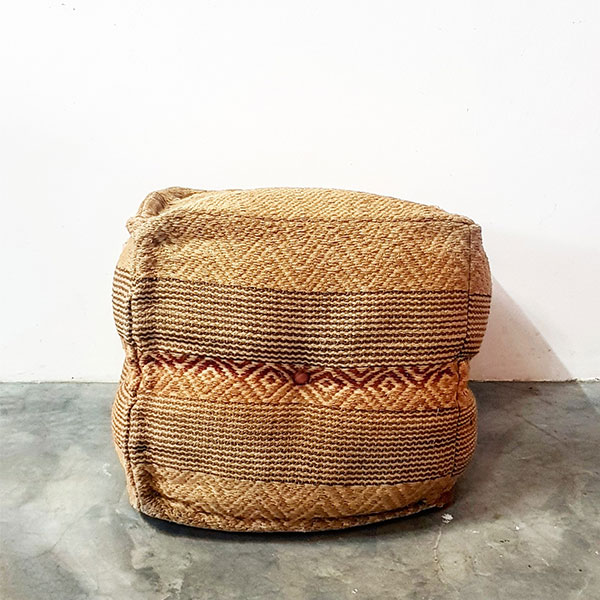 Jute Square Ottomans