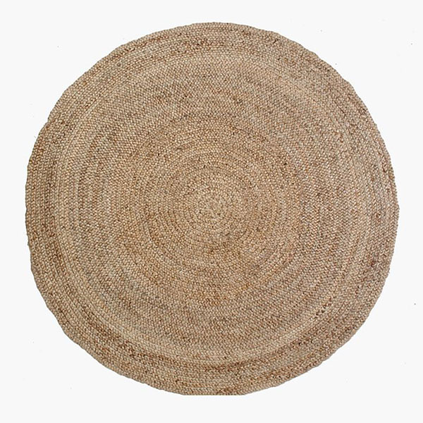 Knotted Jute Round Rug