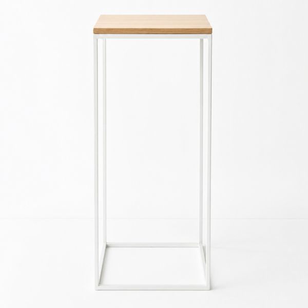Tabletop Display Plinth - White