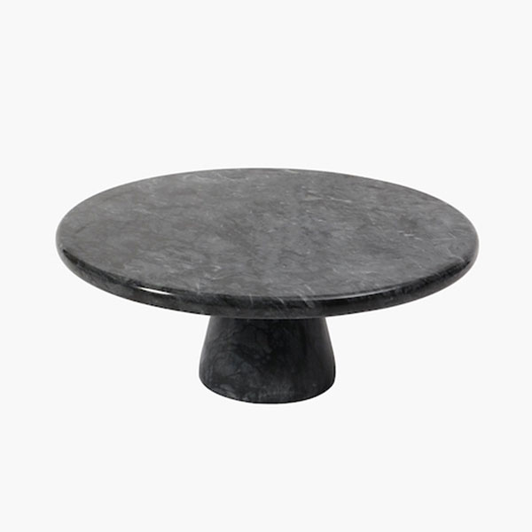 Marble Black Cake Stand
