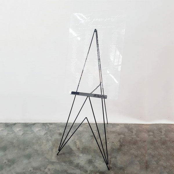 Modernist Easel Black