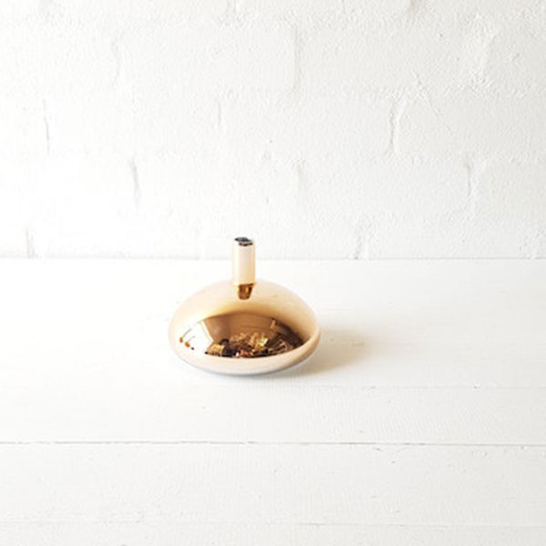 Oval Copper Budvase