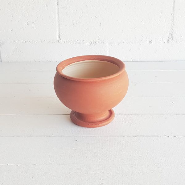 Terracotta Pedestal Pot 