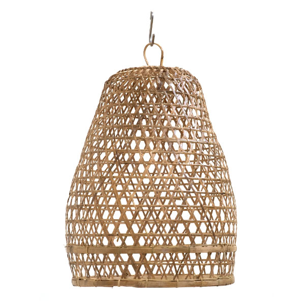 Woven Basket Pendant Large