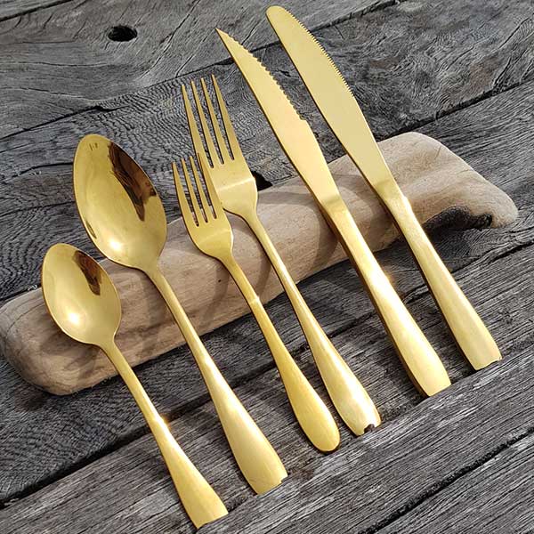 Rich Gold Cutlery