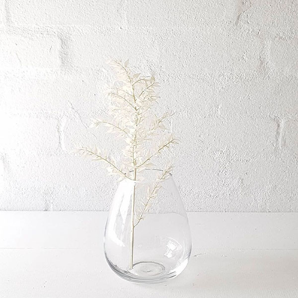 Teardrop Glass Vase