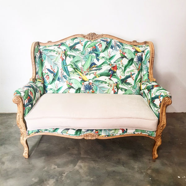 Tropical French Couch