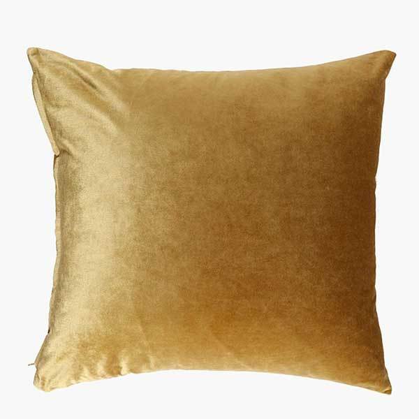 Velvet Full Scatter Pillow - Gold