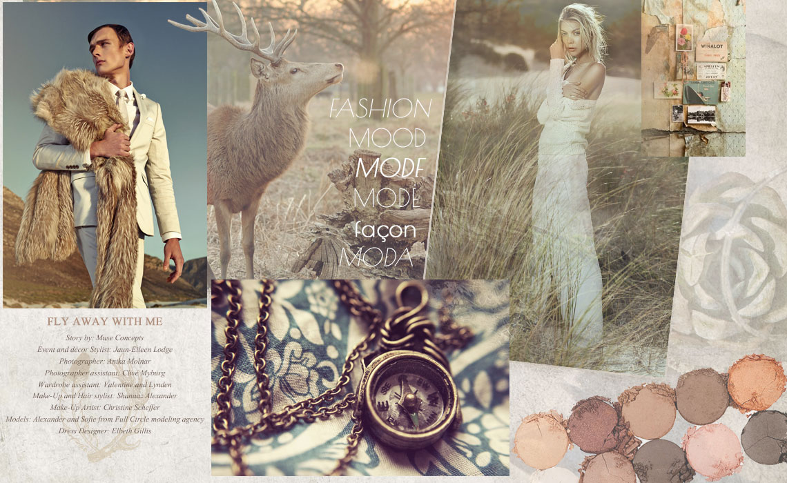 Fly Away With Me Fashion Shoot